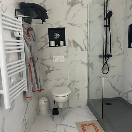 Guest house Suite Zen Jacuzzi Tv Integree Clim Wifi Beziers Centre Arrivee Autonome 24H24 3*