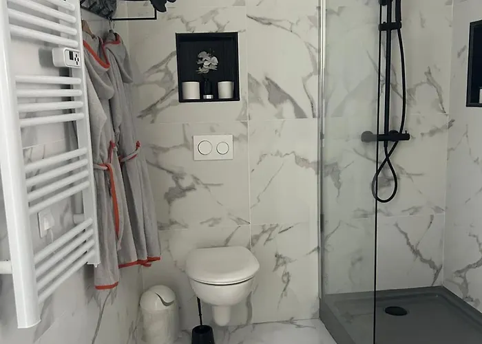Guest house Zen L Amaryllis Jacuzzi Tv Integree Clim Wifi Centre Arrivee Autonome 24h24 3*